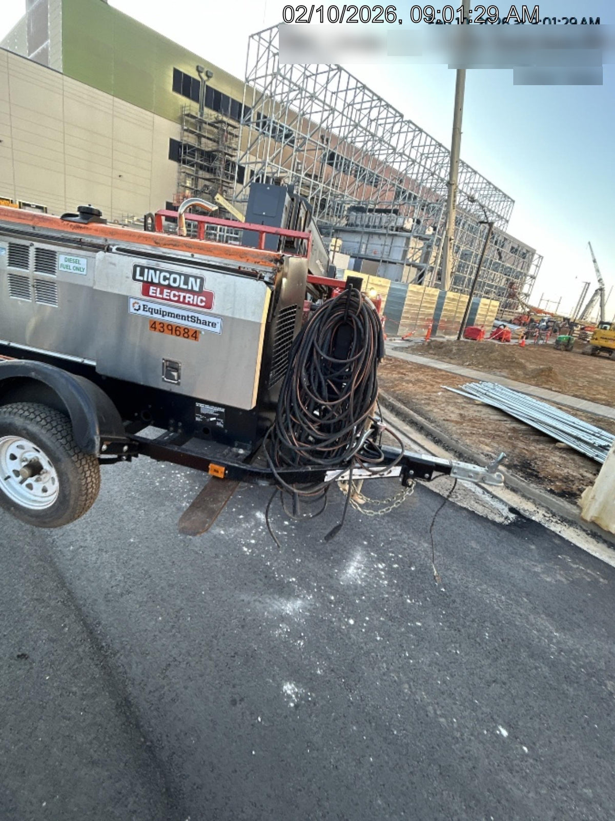 2024 Lincoln Electric LE400 Kubota V1505, Trlr, Cable Rack, Light Kit, ES Decals, T3