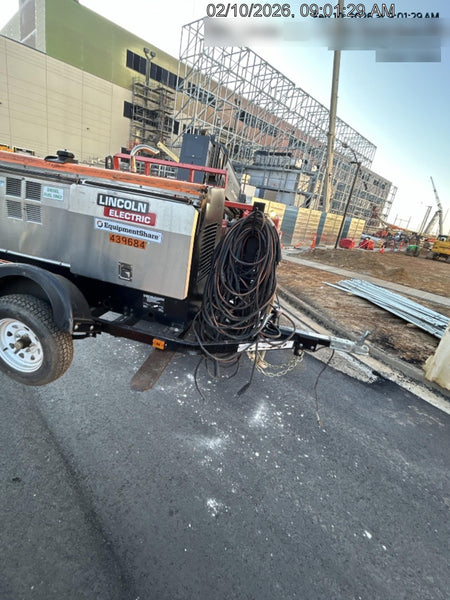 2024 Lincoln Electric LE400 Kubota V1505, Trlr, Cable Rack, Light Kit, ES Decals, T3