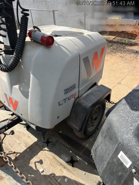2019 Wacker Neuson LTV6K-LED LTV6K Light Tower, LED 300W, Telematics EQ SH Kubota