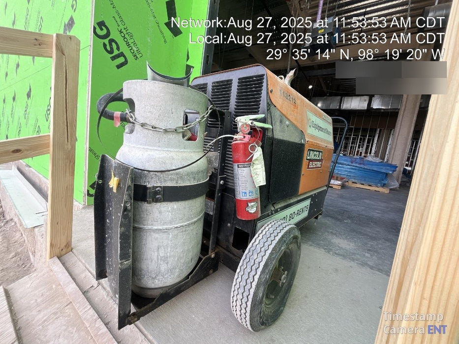 2020 Lincoln Electric Ranger 305 LPG Kohler Engine, One-Pak