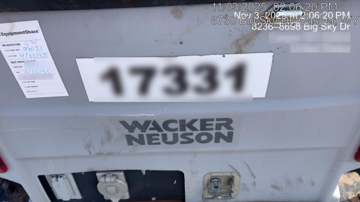 2018 WACKER NEUSON LTV6K-MH