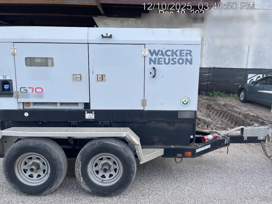 2018 WACKER NEUSON G70