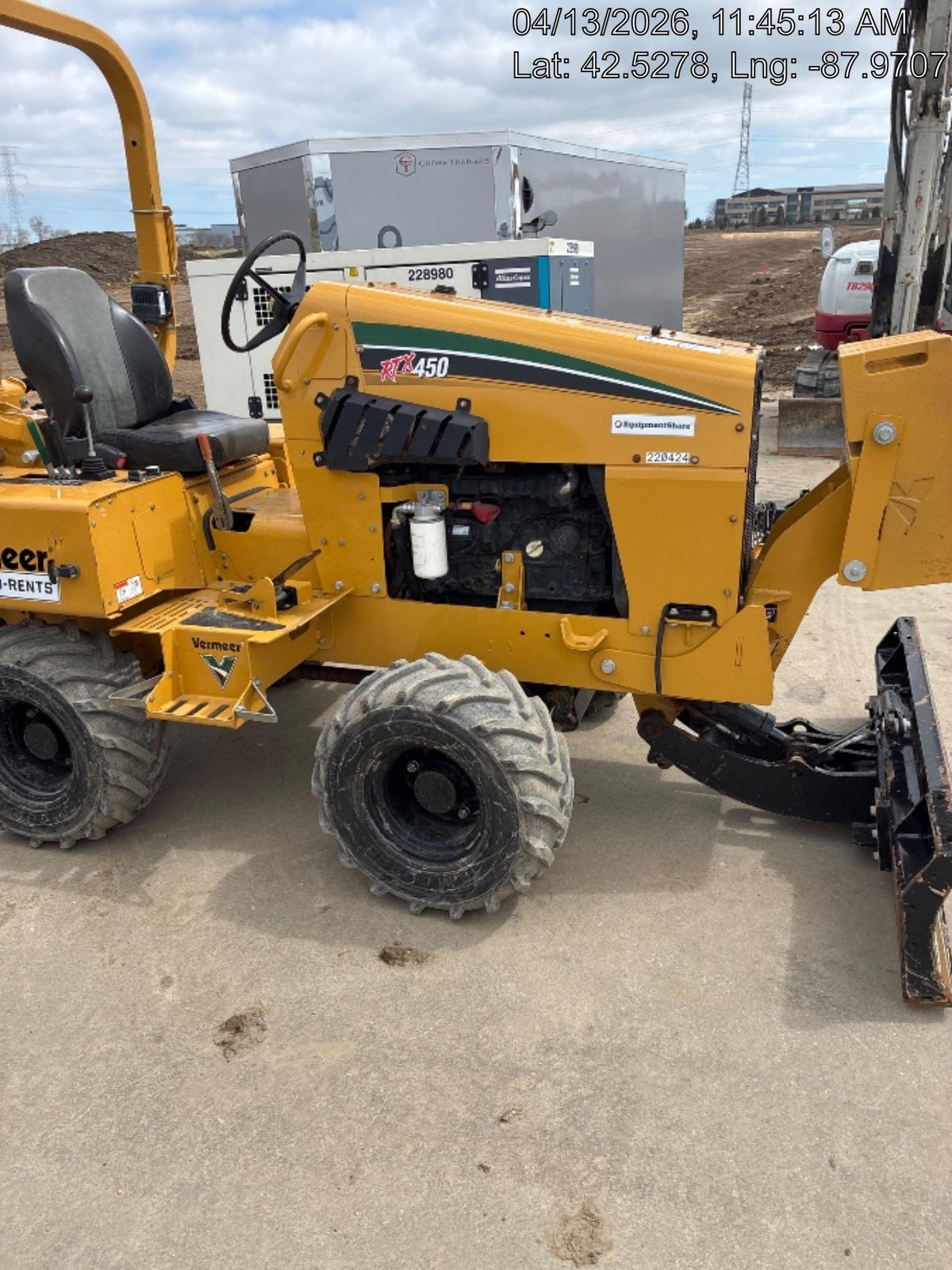 2022 VERMEER RTX450