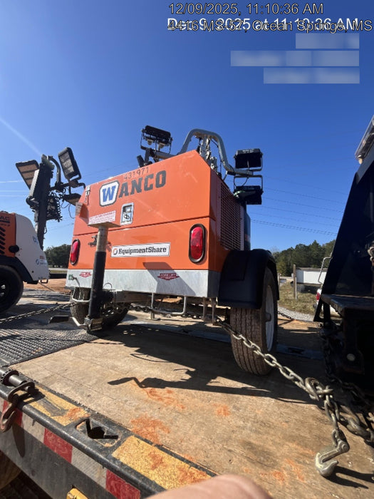 2024 Wanco WLTT-4MM4K Diesel, Deep Sea Controller, Shore Power Plug, Auto Start, (4) 350W LED Floodlights, 4kW Generator, 60 Gal Fuel Tank, 2" Ball, T3