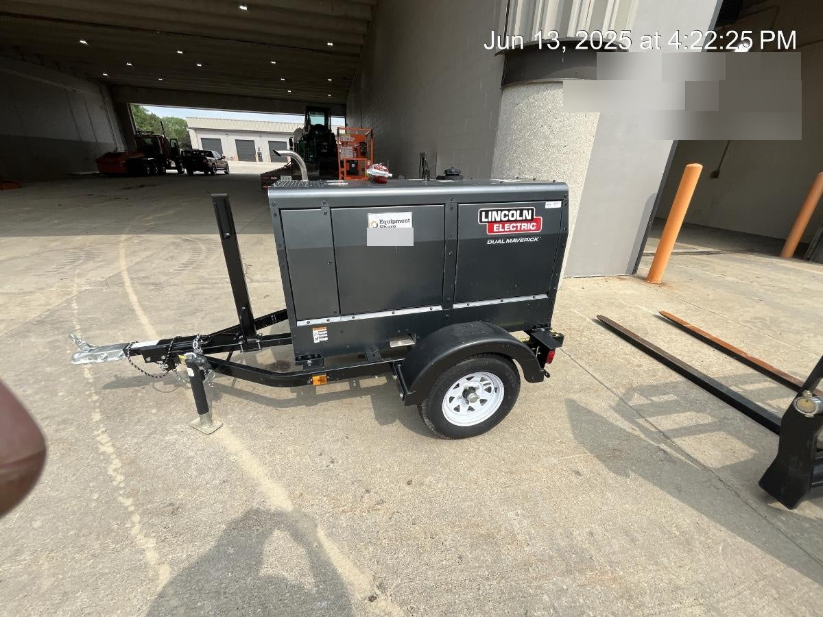 2024 Lincoln Electric Dual Maverick 200/200X Ready Pak 3, Includes Trailer, Cable Rack, Fender Light Kit K4382-1-RP3