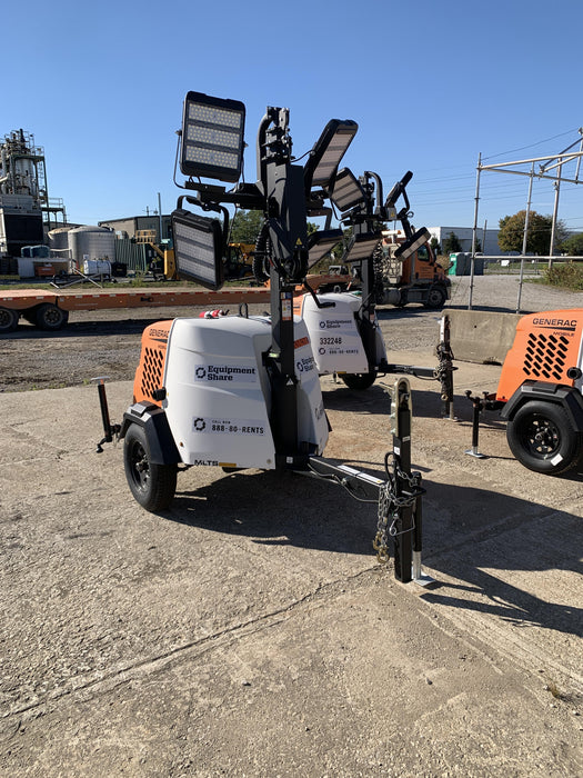 2024 Generac MLT2 Diesel, Flex Switch 120V Input, Powerzone Controller, 
(4) 320W LED Lights, 4kW Generator, 39.9 Gal Fuel Tank, 2" Ball, T3