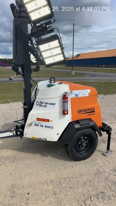 2023 Generac MLT2 Diesel, Flex Switch 120V Input, Powerzone Controller, (4) 320W LED Lights, 4kW Generator, 39.9 Gal Fuel Tank, 2" Ball, T3