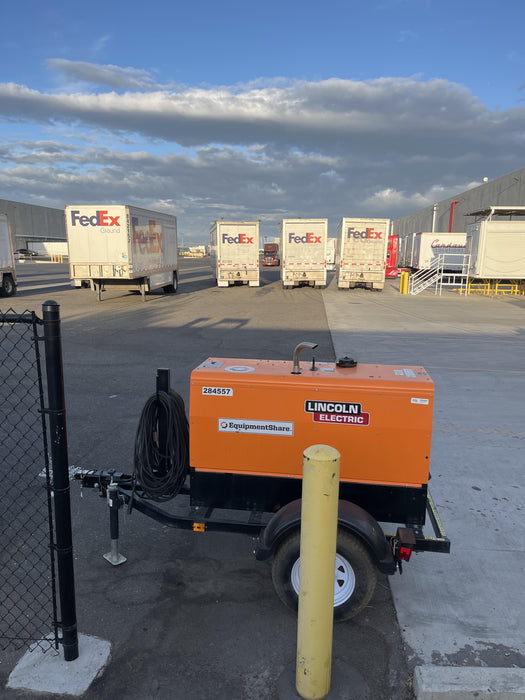 2022 Lincoln Electric LE400 Kubota V1505, Trlr, Cable Rack, Light Kit, ES Decals, T3