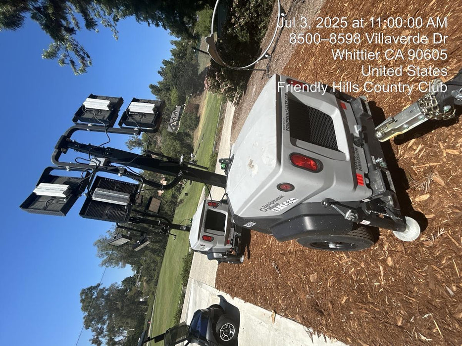 2024 Wacker Neuson LTT4 Diesel, Kohler KDW702, Deep Sea Controller, Auto Start, LED 320W, Bypass Outlet, T3