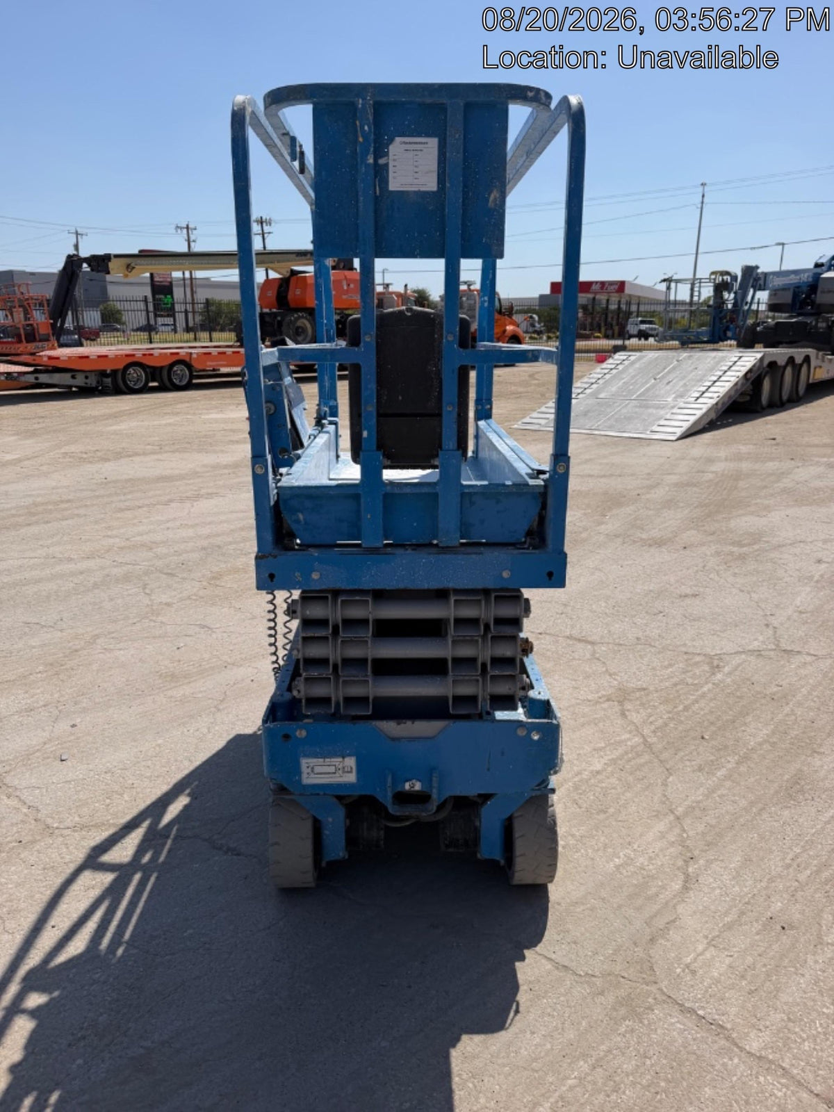 2019 Genie GS-1930 Fixed Rails with Chain Entry