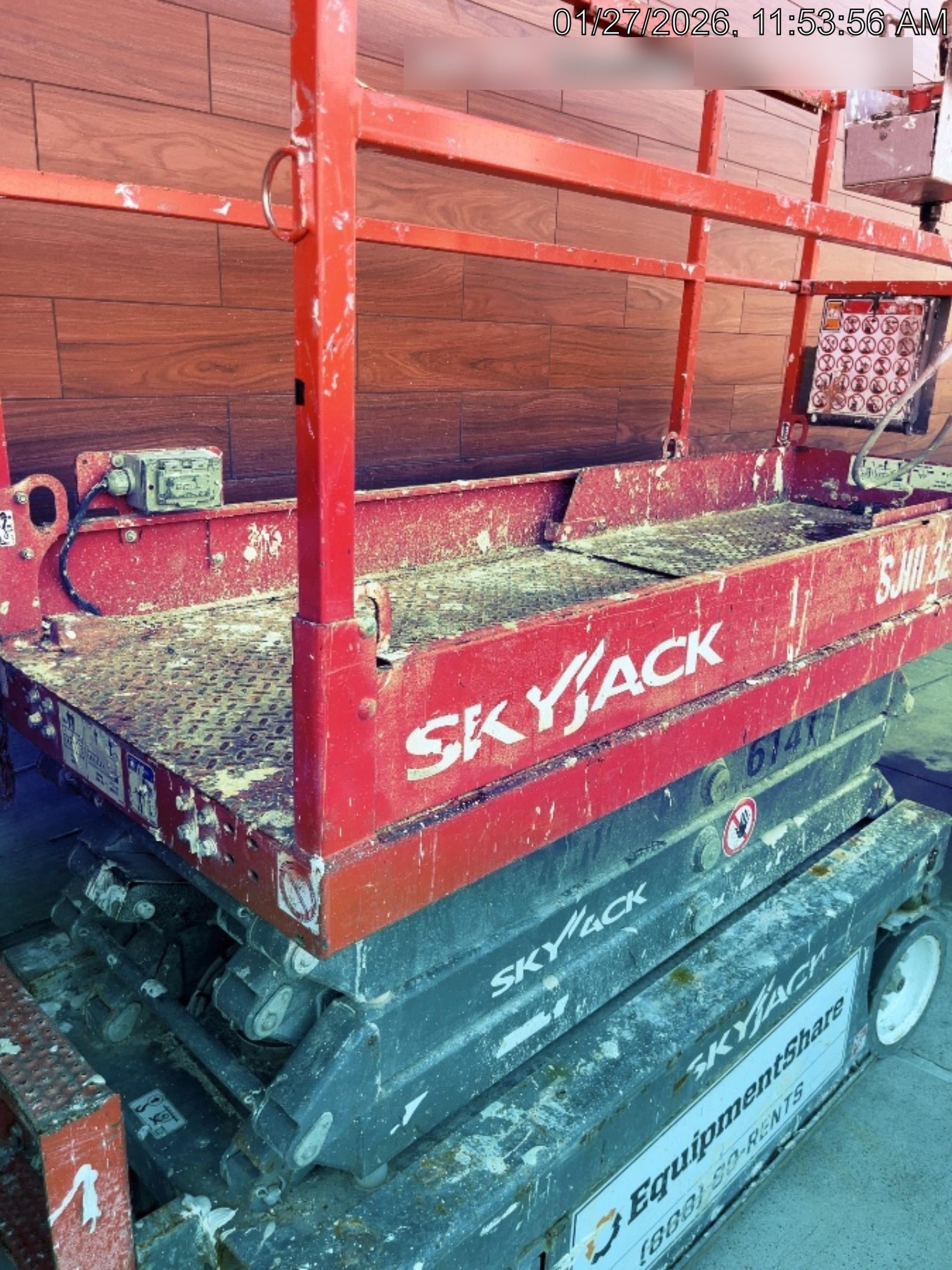 2017 Skyjack SJIII-3219 Skyjack SJ3219, Trojan Battery Set, Extended Warranty 5yr/5k hr