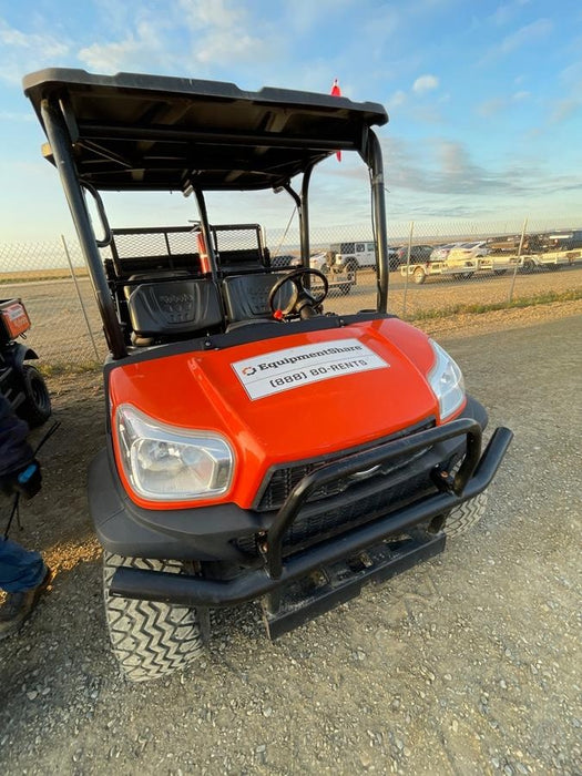 2022 Kubota RTV-X1140W-H Plastic Canopy, Windshield Acrylic Clear, LED Strobe Light, Wire Harness Kit, Back up Alarm