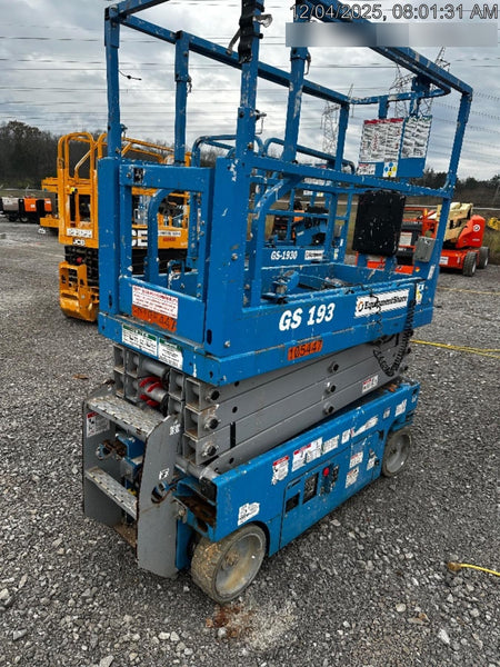 2020 Genie GS-1930 Solid Non Marking Tires, Beacon, Folding rails with half height swing gate