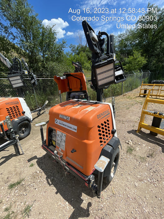 2023 Generac MLT2 Diesel, Flex Switch 120V Input, Powerzone Controller, (4) 320W LED Lights, 4kW Generator, 39.9 Gal Fuel Tank, 2" Ball, T3