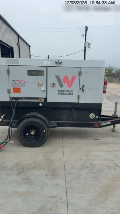 2019 WACKER NEUSON G70