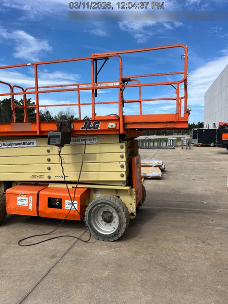 2019 JLG 4069LE Solid Non Marking Tires, Rotating Beacon