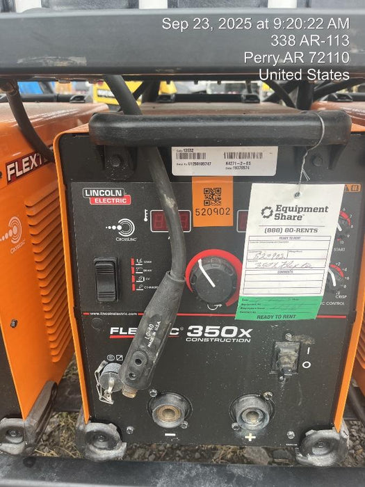 2025 LINCOLN ELECTRIC FLEXTEC 350X