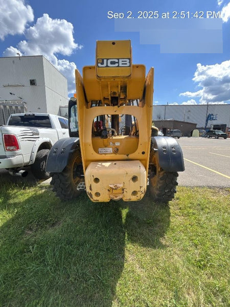 2019 JCB 506-36 Canopy, 74 HP, FF Tires, STD Worklight, Beacon, Aux Hydraulics, Lifting Eye, Back up Alarm 48" Carriage/48" Forks