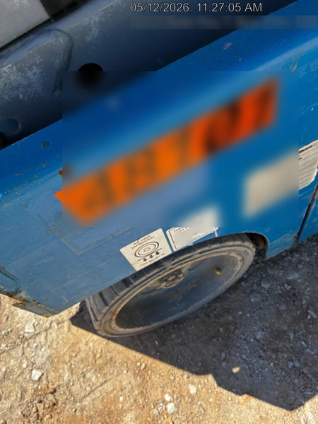 2019 Genie GS-1930 Fixed Rails with Chain Entry