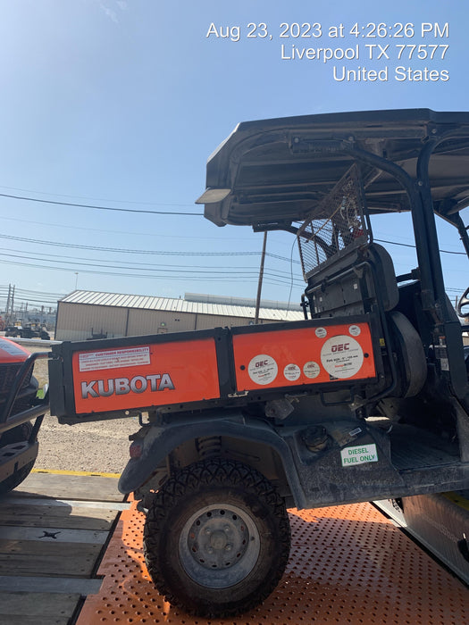 2021 Kubota RTV-X1140WL-H Canopy, Diesel, 4 Passanger, Windshield, Mirror, Backup Alarm, Beacon
