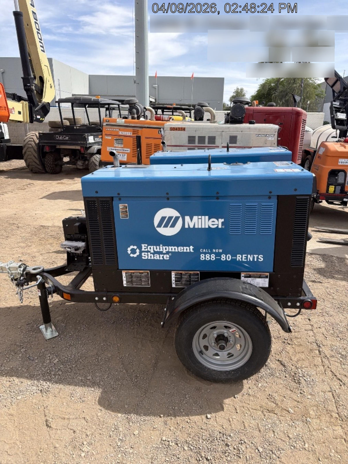 2026 MILLER ELECTRIC BIG BLUE 400