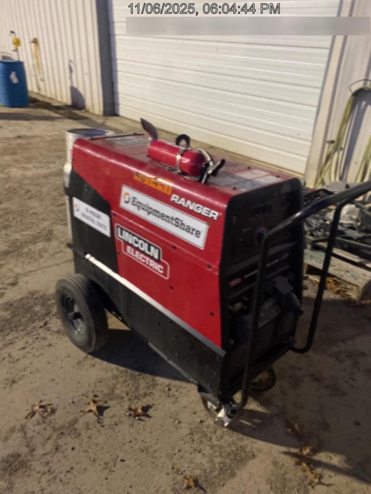 2024 Lincoln Electric Ranger 305 LPG Ranger 305 LPG, Undercarriage, Tank Holder & Strap, 10kw AC Gen, 25hp Kohler LPG Eng