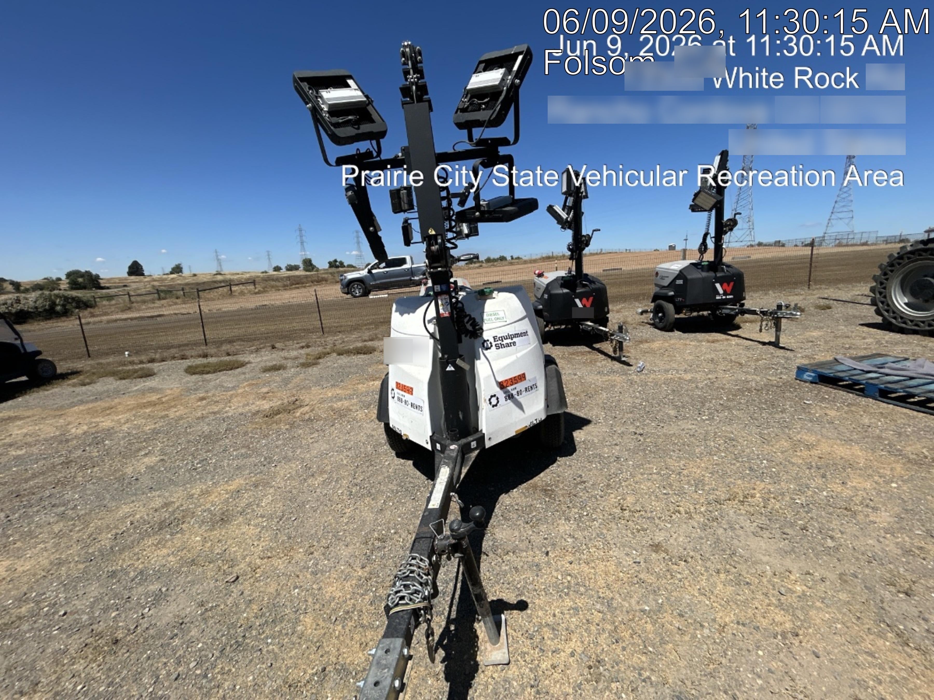 2023 Generac MLT2 Diesel, Flex Switch 120V Input, Powerzone Controller, (4) 320W LED Lights, 4kW Generator, 39.9 Gal Fuel Tank, 2" Ball, T3