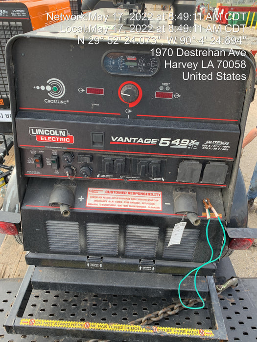 2020 Lincoln Electric VANTAGE 549 Ready Pak 3