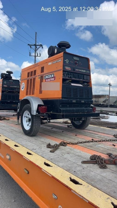 2021 Lincoln Electric Vantage 549X Ready Pak 3, ORANGE (includes trailer, cable rack, fender light kit)