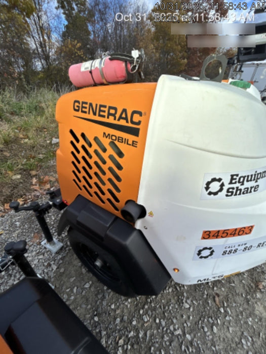 2023 Generac MLT2 Diesel, Flex Switch 120V Input, Powerzone Controller, (4) 320W LED Lights, 4kW Generator, 39.9 Gal Fuel Tank, 2" Ball, T3