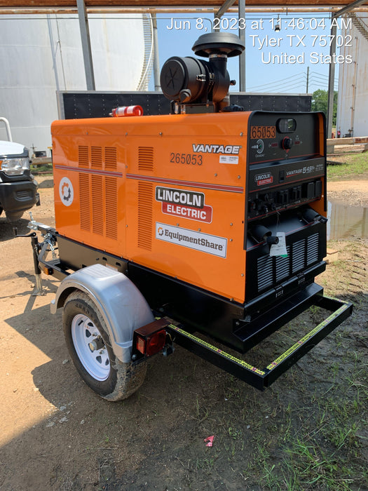 2022 Lincoln Electric Vantage 549X Crosslink Technology, Trailer Mounted, ES Decals, T3