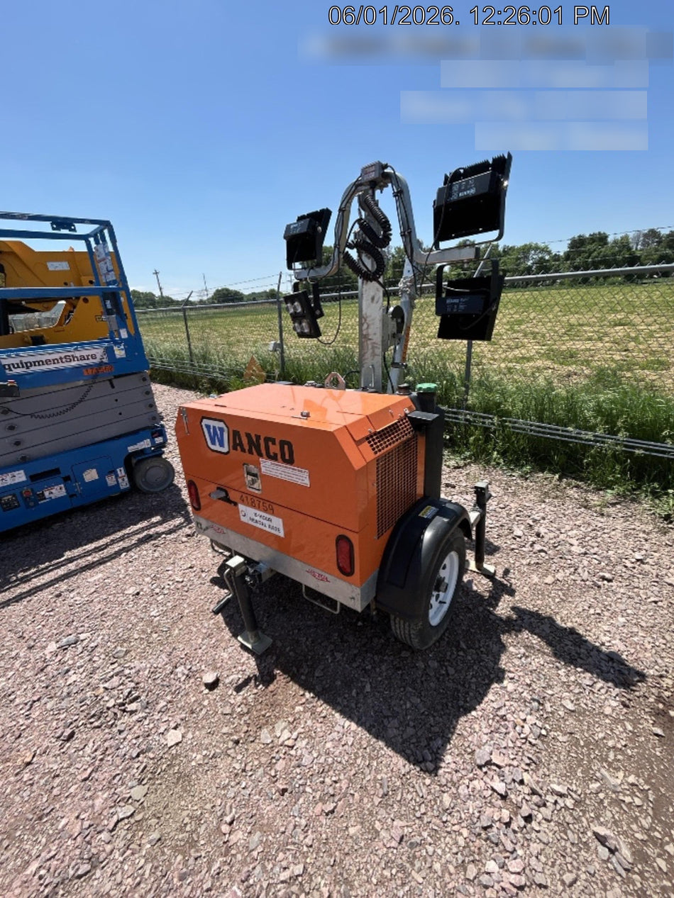 2024 Wanco WLTT-4MM4K Diesel, Deep Sea Controller, Shore Power Plug, Auto Start, (4) 350W LED Floodlights, 4kW Generator, 60 Gal Fuel Tank, 2" Ball, T3