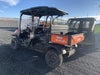 2022 Kubota RTV-X1140W-H Plastic Canopy, Windshield Acrylic Clear, LED Strobe Light, Wire Harness Kit, Back up Alarm