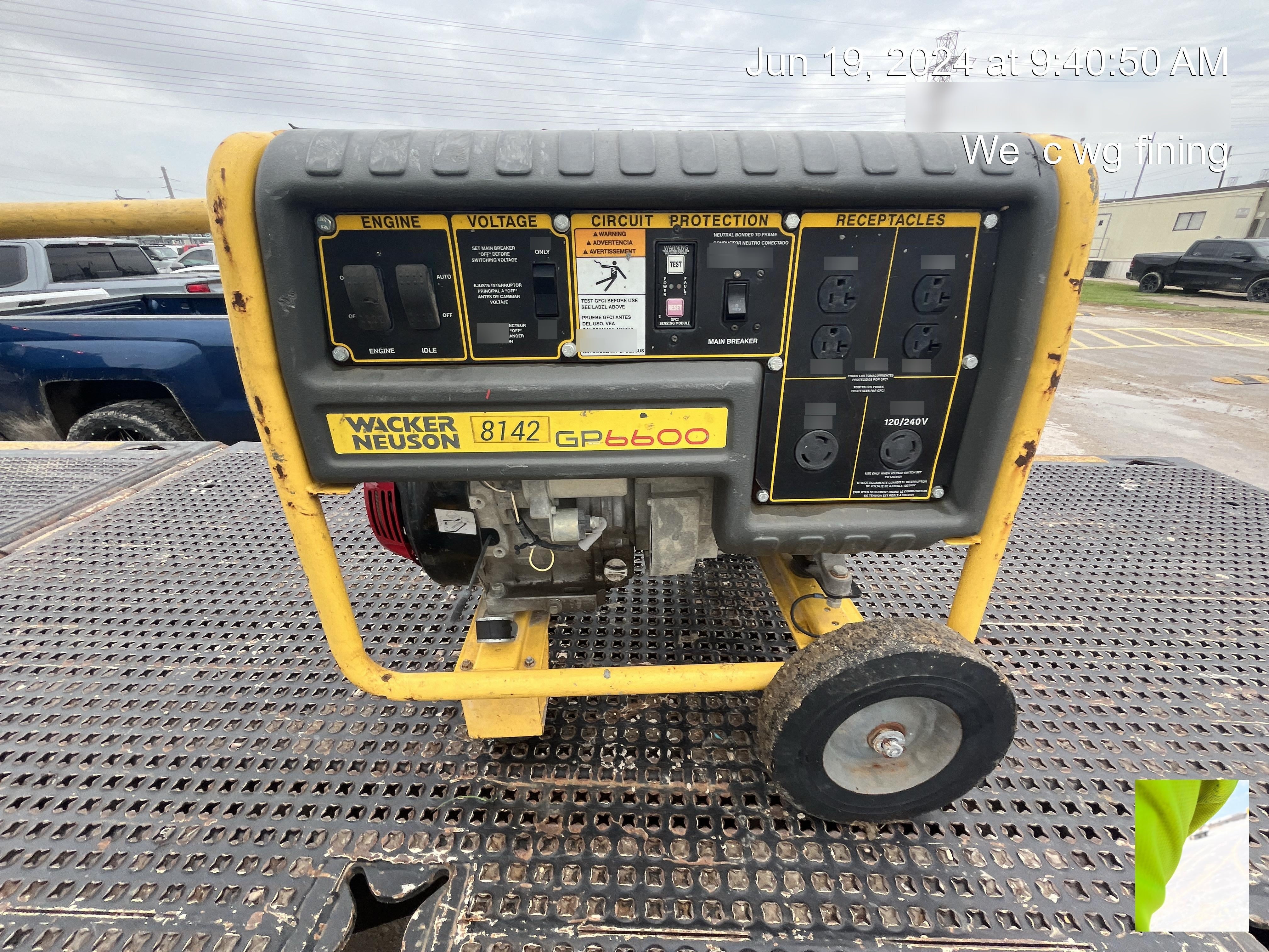 2018 WACKER NEUSON GP6600A