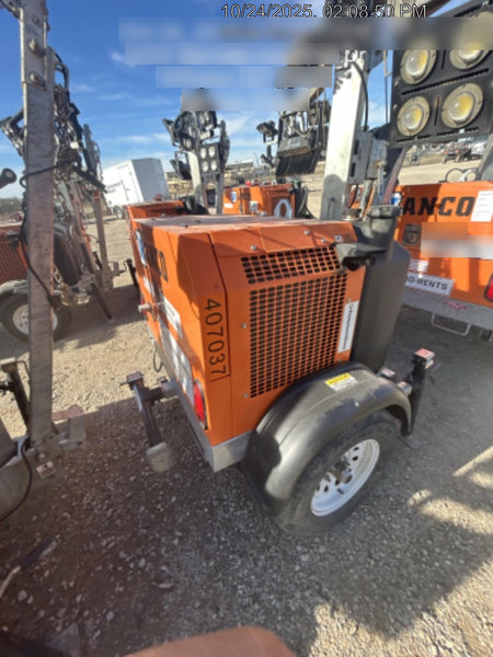 2024 Wanco WLTT-4MM4K Diesel, Deep Sea Controller, Shore Power Plug, Auto Start, (4) 350W LED Floodlights, 4kW Generator, 60 Gal Fuel Tank, 2" Ball, T3
