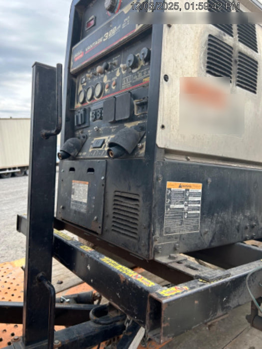 2019 Lincoln Electric Vantage 322 Lincoln Vantage 322 Welder w/Trailer, Light Kit, Cable Rack