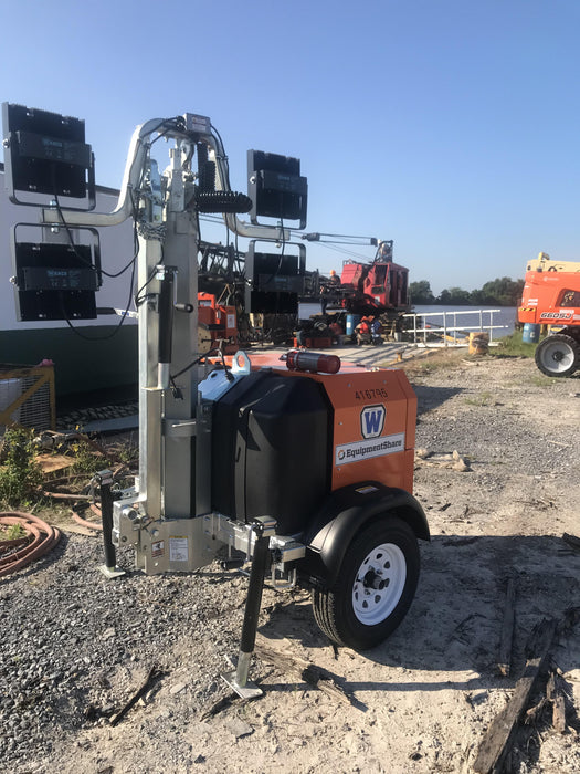 2024 Wanco WLTT-4MM4K Diesel, Deep Sea Controller, Shore Power Plug, Auto Start, (4) 350W LED Floodlights, 4kW Generator, 60 Gal Fuel Tank, 2" Ball, T3