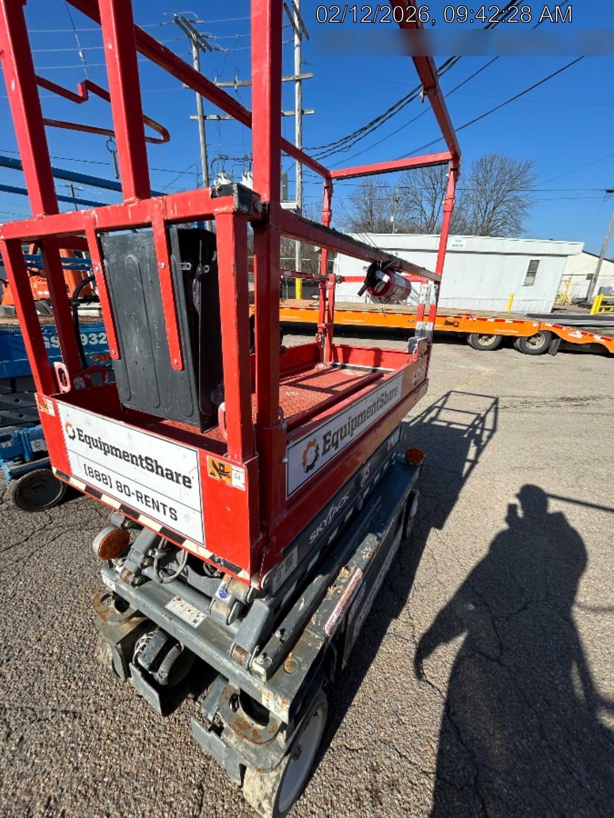 2024 Skyjack SJ3219 Electric Drive, Sld NM Tires, DBcns, RFRails, Power to Platform, T3 + Access Control