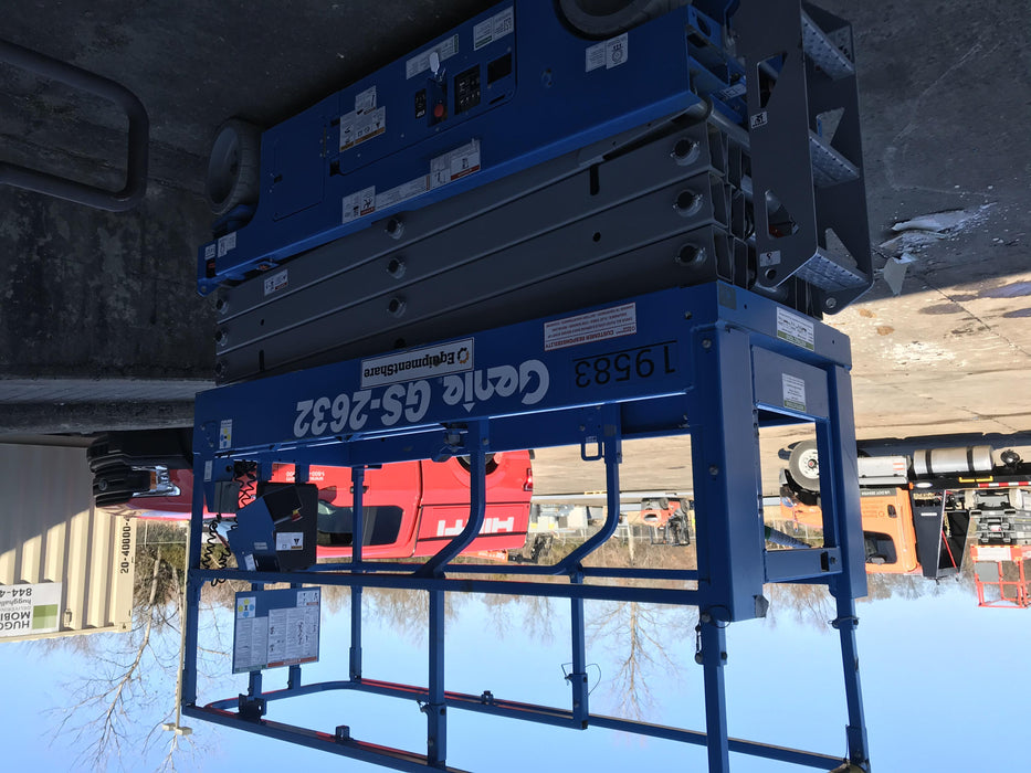 2018 Genie GS-2632 Genie GS-2632 w/Fixed Rail, Chain Entry