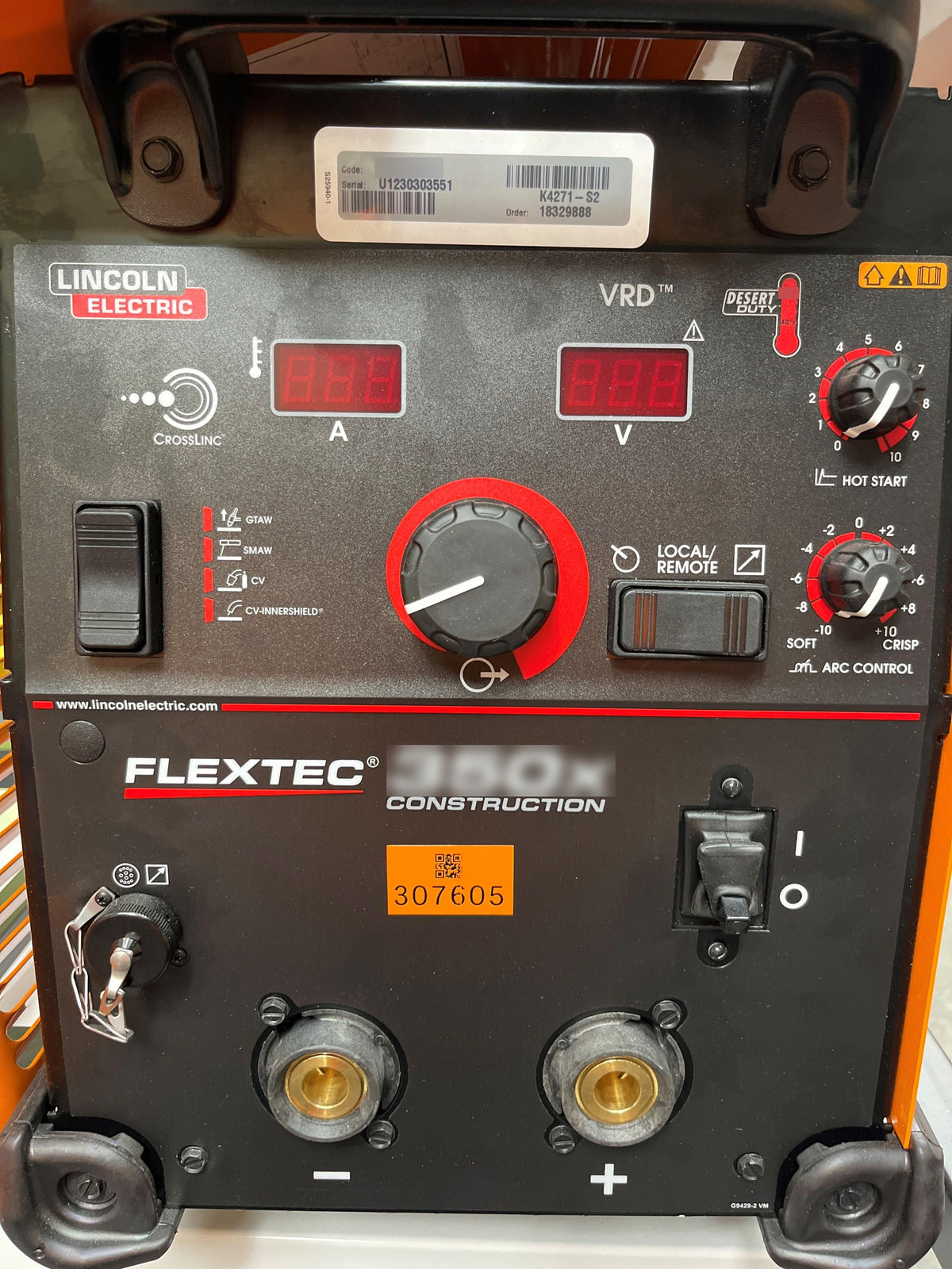 2023 LINCOLN ELECTRIC FLEXTEC 350X