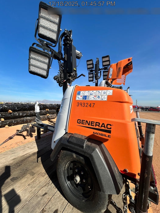 2024 Generac MLT2 Diesel, Flex Switch 120V Input, Powerzone Controller, 
(4) 320W LED Lights, 4kW Generator, 39.9 Gal Fuel Tank, 2" Ball, T3
