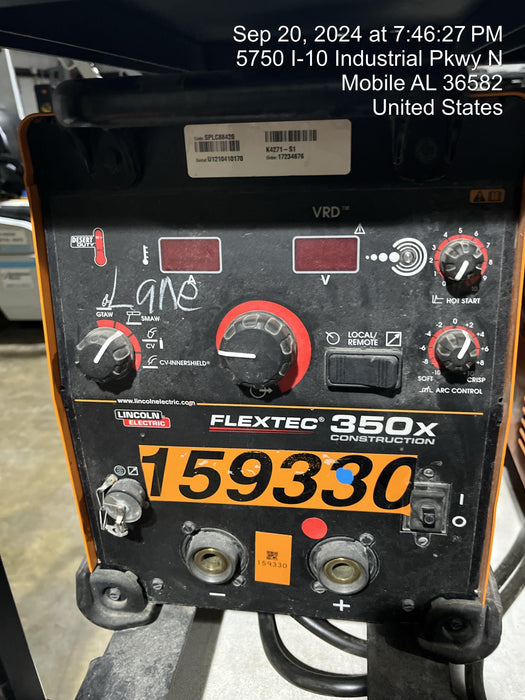 2021 LINCOLN ELECTRIC FLEXTEC 350X