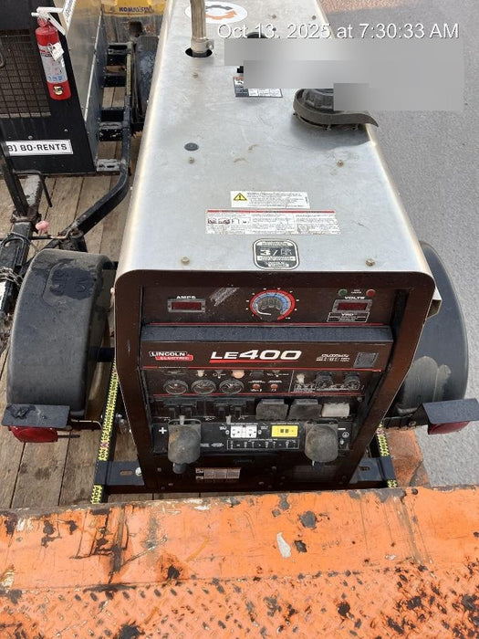 2024 Lincoln Electric LE400 Kubota V1505, Trlr, Cable Rack, Light Kit, ES Decals, T3