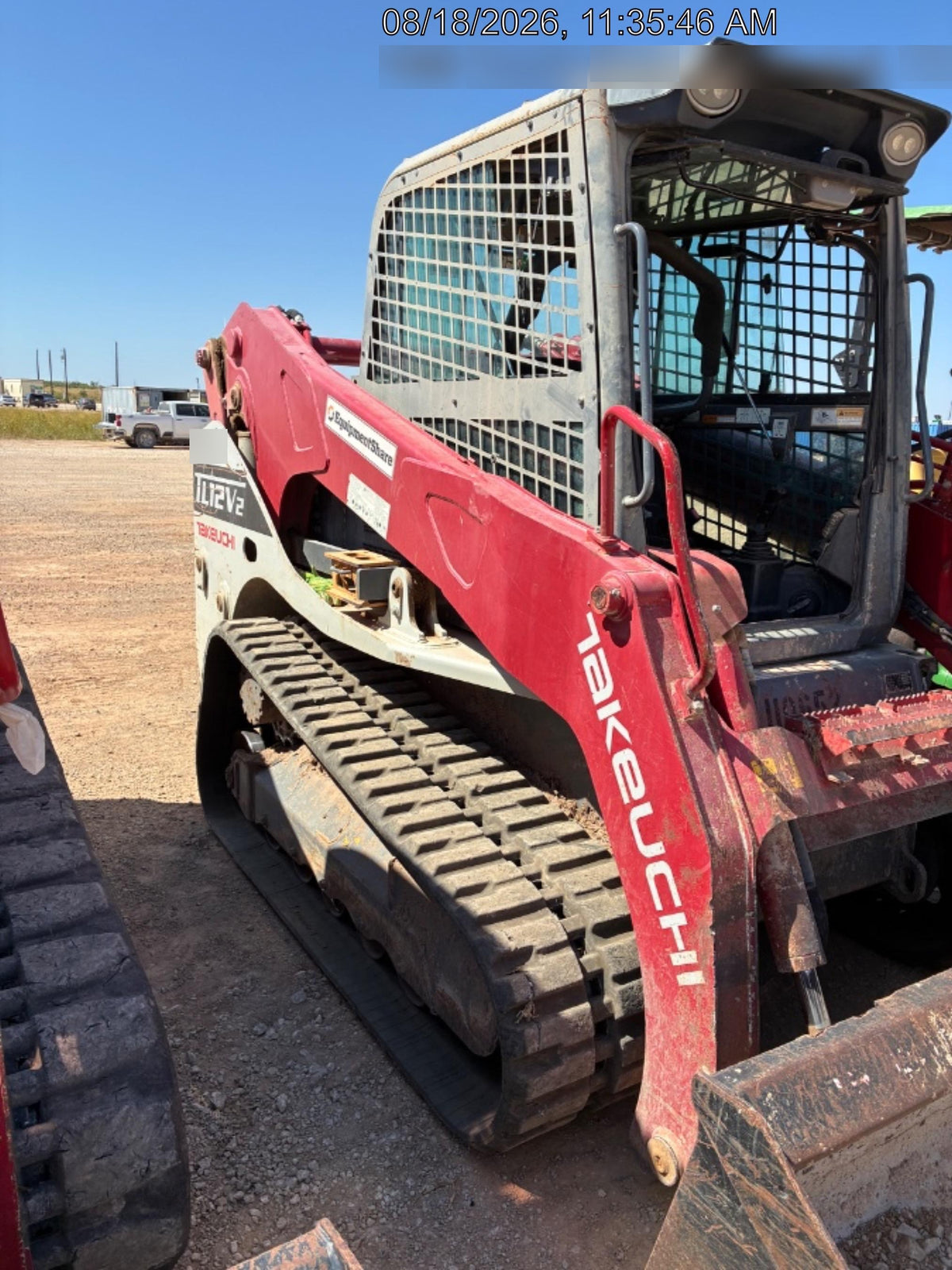 2020 Takeuchi TL12V-2 Cab, Rubber Track