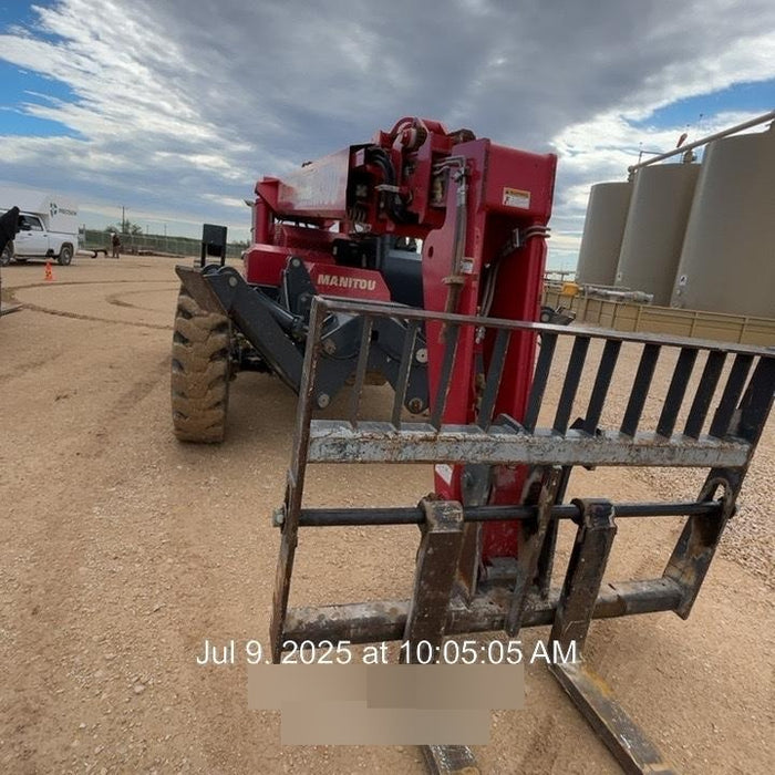 2018 Manitou MTA10055 Manitou MTA10055 - Canopy, Worklights, Beacon, 66" Carriage, 60" Forks, Solid Tires, Aux Hydraulics
