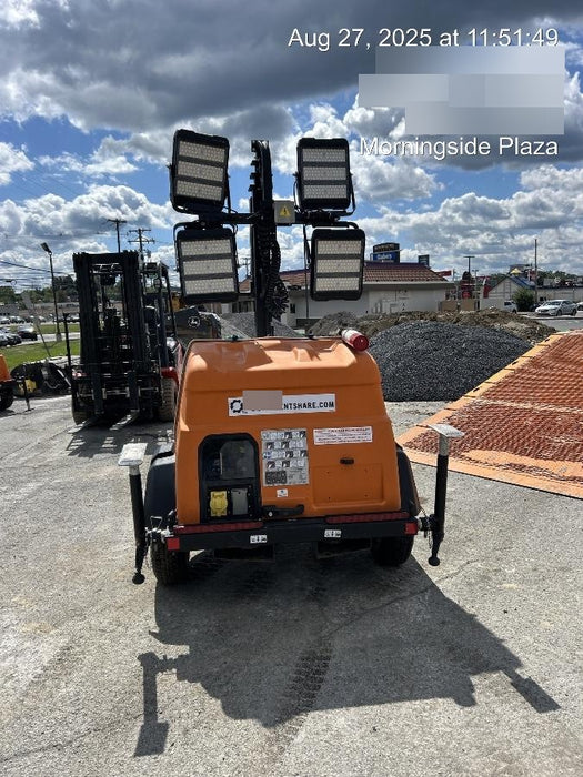 2023 Generac MLT2 Diesel, Flex Switch 120V Input, Powerzone Controller, 
(4) 320W LED Lights, 4kW Generator, 39.9 Gal Fuel Tank, 2" Ball, T3