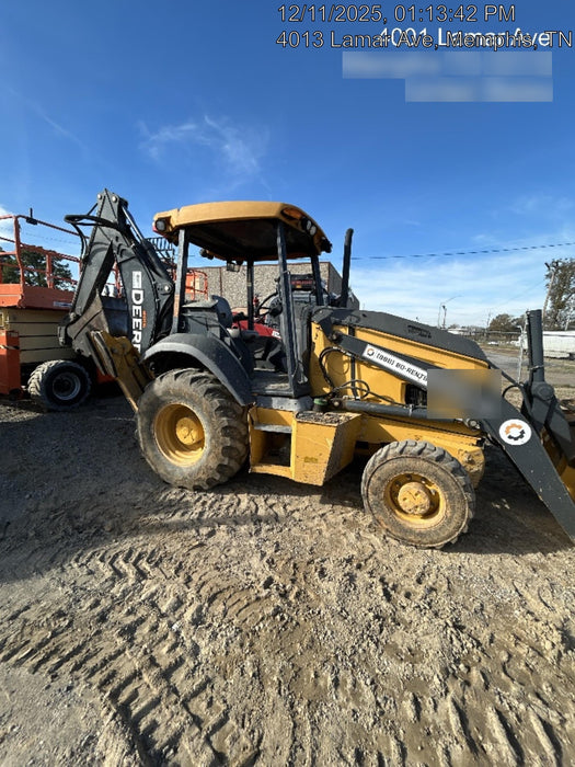 2020 John Deere 310LEP Canopy, 4WD, Standard Stick, Pilot Controls, 2 Way Hydraulics, TAG Manual QC