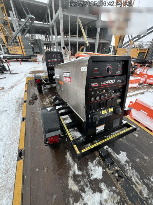 2024 Lincoln Electric LE400 Kubota V1505, Trlr, Cable Rack, Light Kit, ES Decals, T3