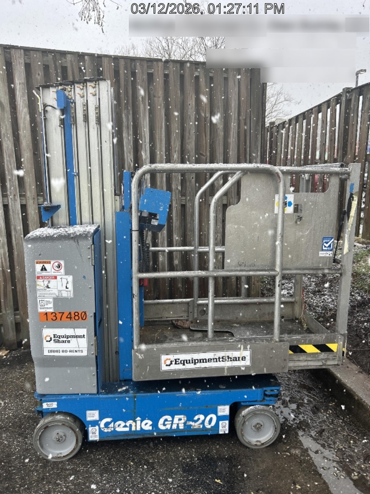 2021 GENIE GR-20