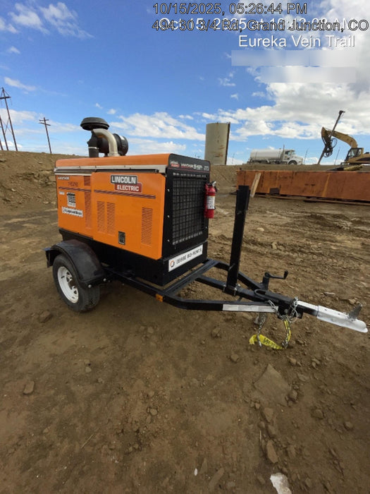 2021 Lincoln Electric Vantage 549X Ready Pak 3, ORANGE (includes trailer, cable rack, fender light kit)